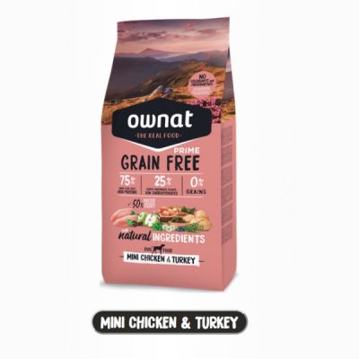 ownat grain free prime mini adult